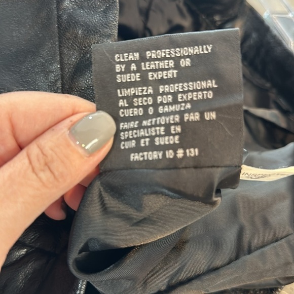 LEATHER PANTS   Vintage from JLC NY SIZE 10 - Picture 9 of 10